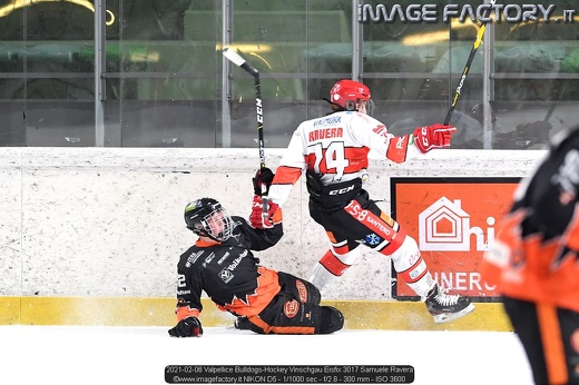 2021-02-06 Valpellice Bulldogs-Hockey Vinschgau Eisfix 3017 Samuele Ravera